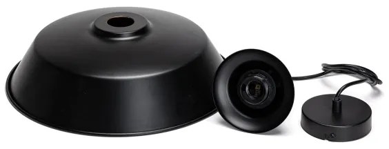 Lustră pe cablu Aigostar 1xE27/60W/230V negru