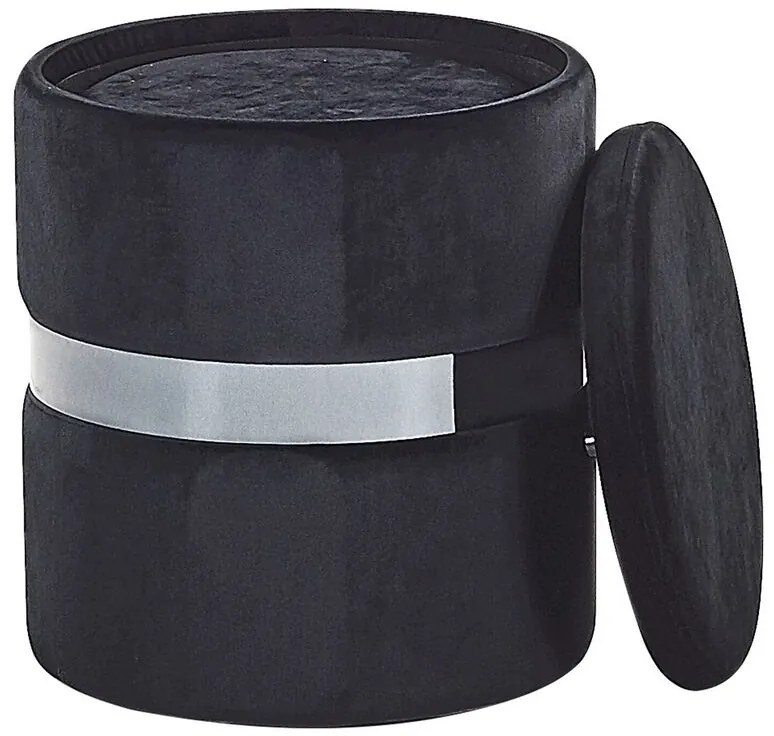 Set 2 buc. taburete DORRA (negru). 1023136