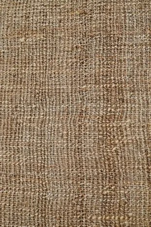 Covor din iută împletit manual, antiderapant, maro natural, 200 x 300 cm, 3000 GSM, „Jute Carpet"