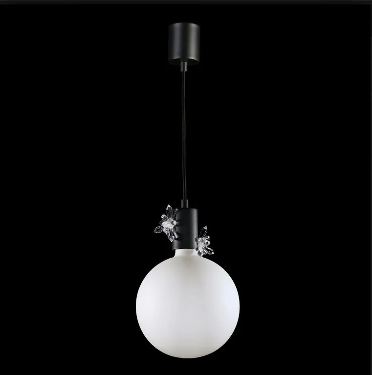 Lustra moderna cristal Bohemia MANGA FLORES