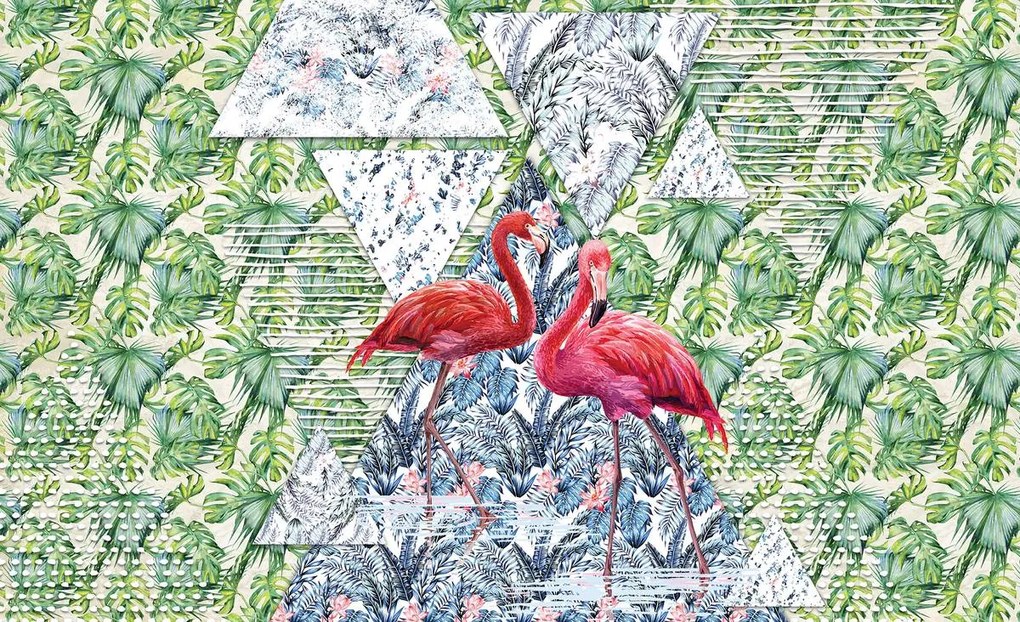 Fototapet - Flamingo (152,5x104 cm)