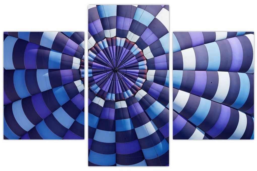 Tablou cu structura balonului zburător (90x60 cm)
