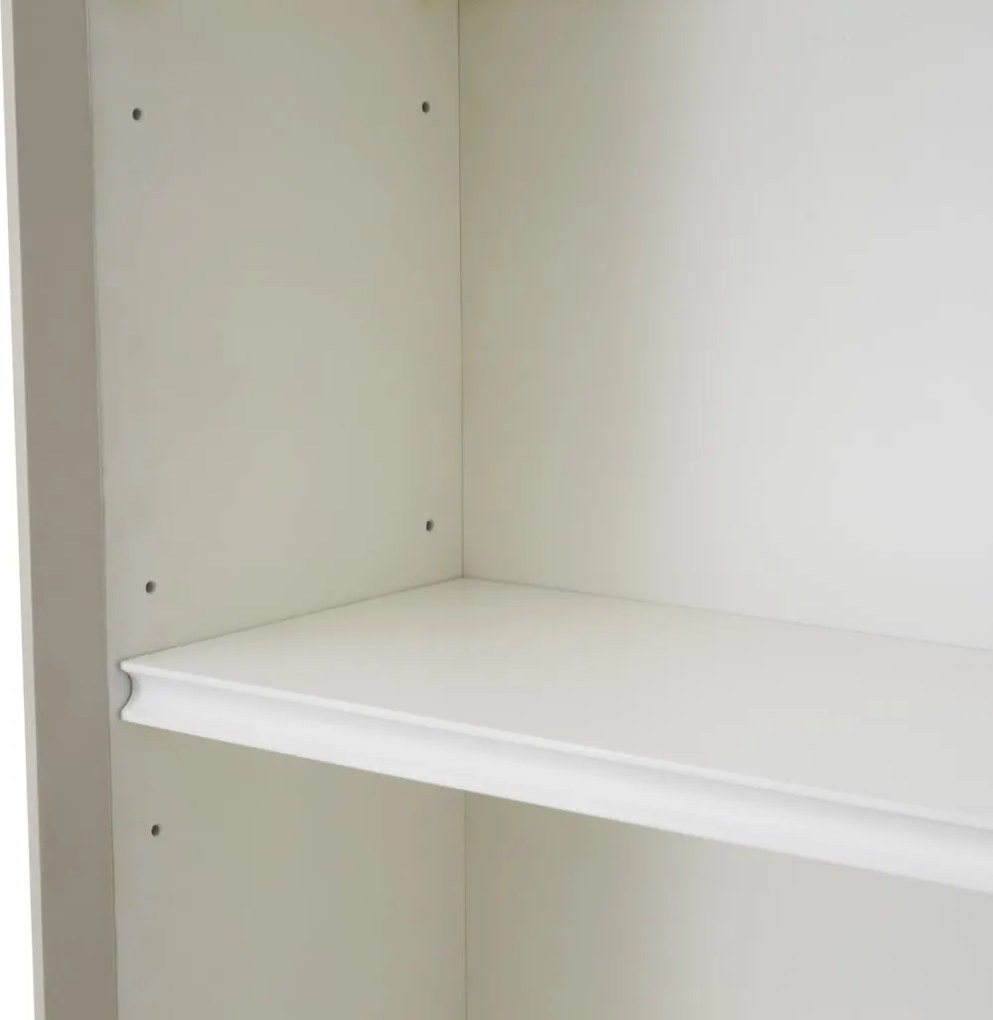 Dulap cu rafturi LUX lemn de mahon sand Evanthe