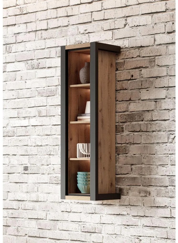 Raft Armin Typ 87 (stejar taurus + negru mat). 1044570