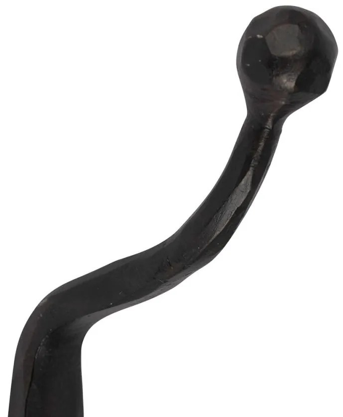 Cuier de perete decorativ, din metal, Minrai
