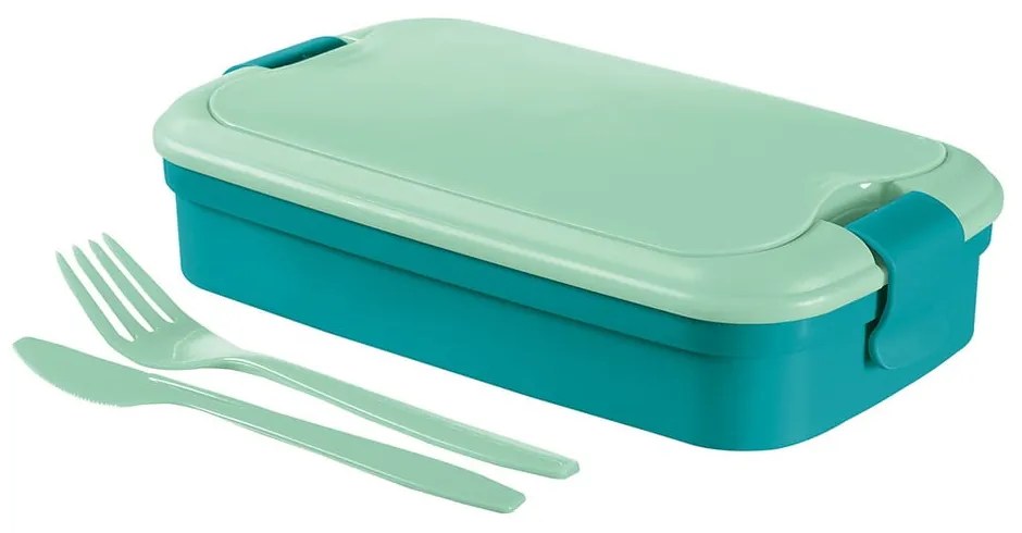 Cutie pentru prânz Curver Lunch&Go, 1,3 l, albastru