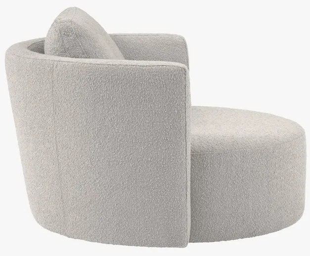 Fotoliu rotativ Bliss boucle L112 cm
