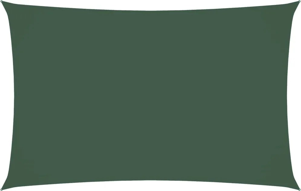vidaXL Parasolar verde închis 2x4,5 m țesătură oxford dreptunghiular