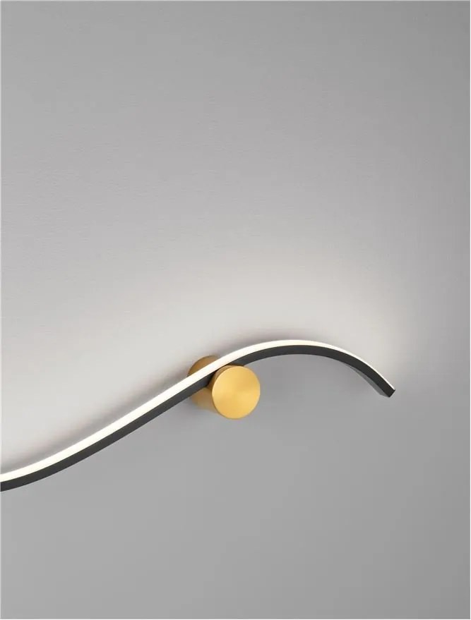 Aplica de perete cu lumina ambientala LED Wave