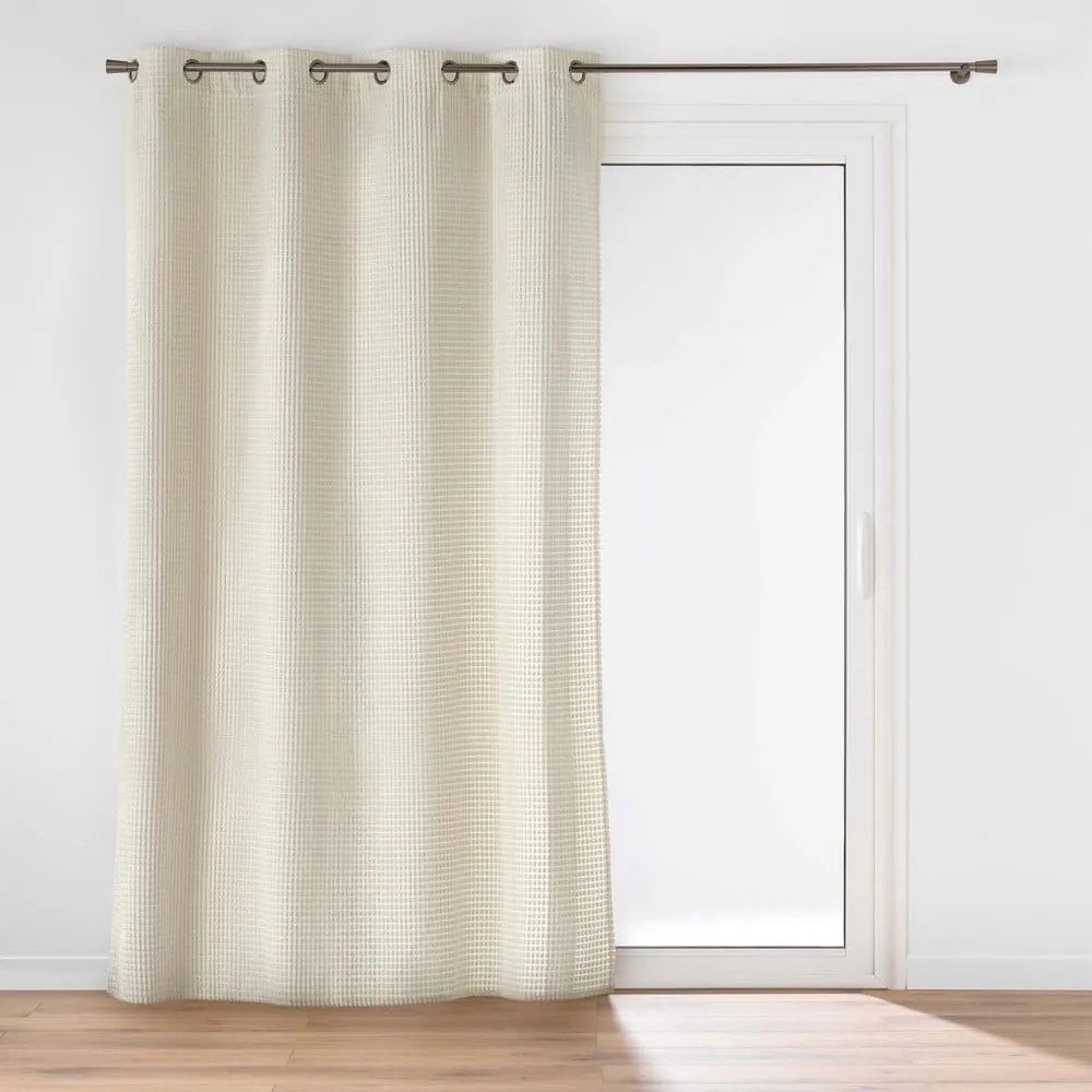 Draperie bej din catifea 140x260 cm Swing – douceur d'intérieur
