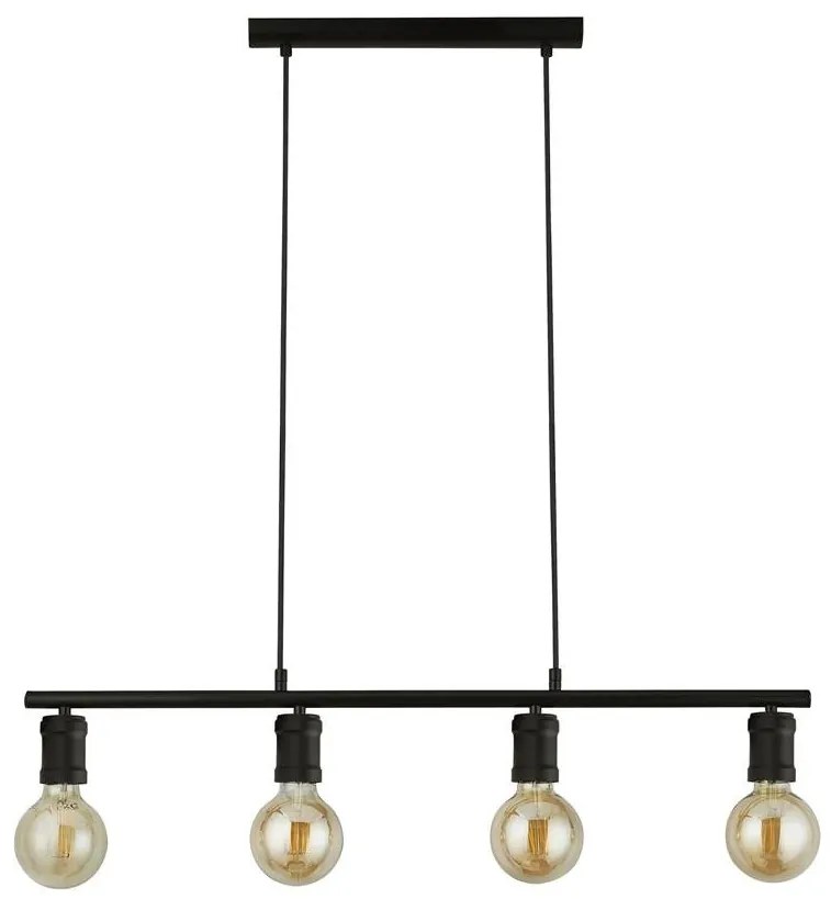 Lustra suspendata design vintage cu 4 spoturi directionabile Dance