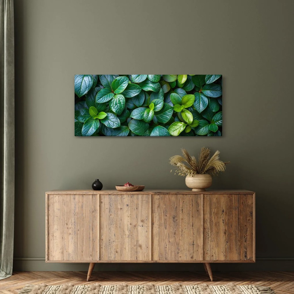 Tablou - Plante verzi (120x50 cm)