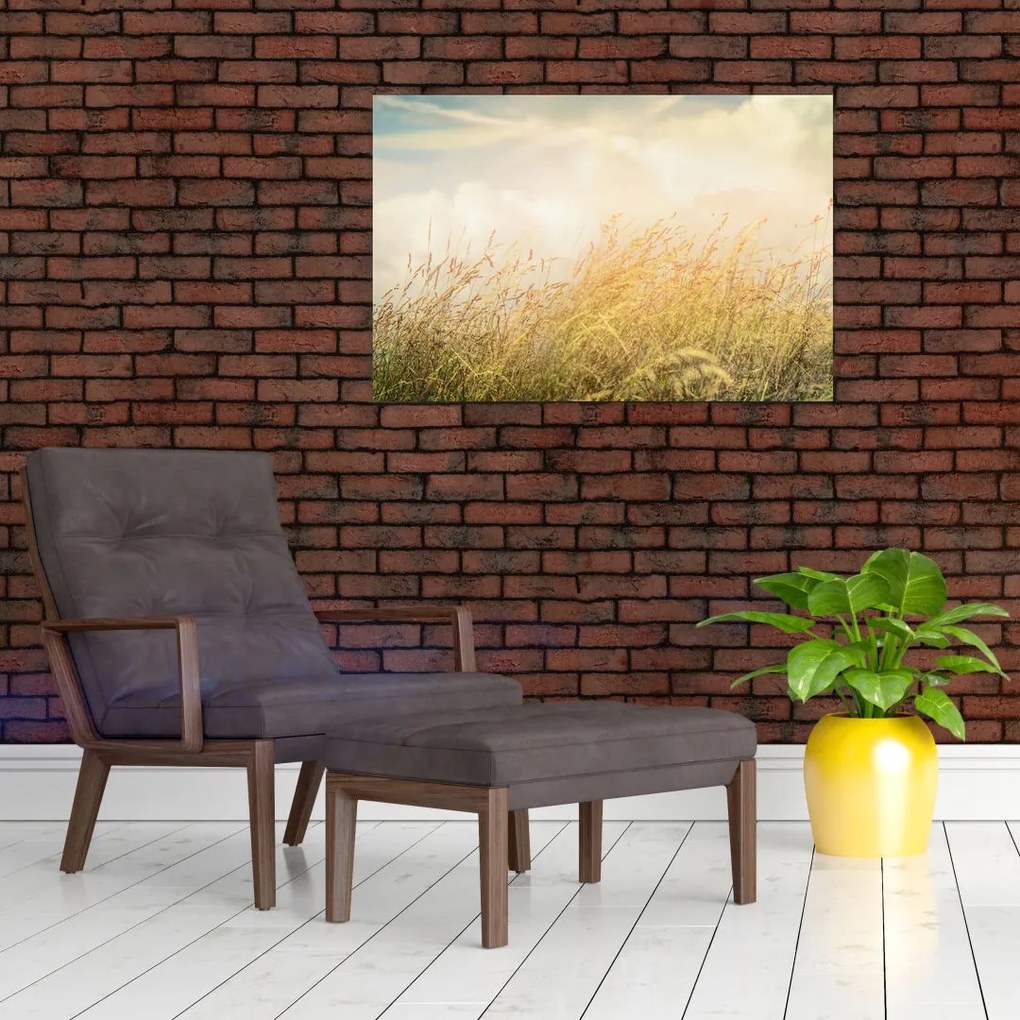 Tablou - Câmp toamna (90x60 cm)