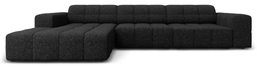 Colțar gri antracit (colț pe stânga) Chicago – Cosmopolitan Design