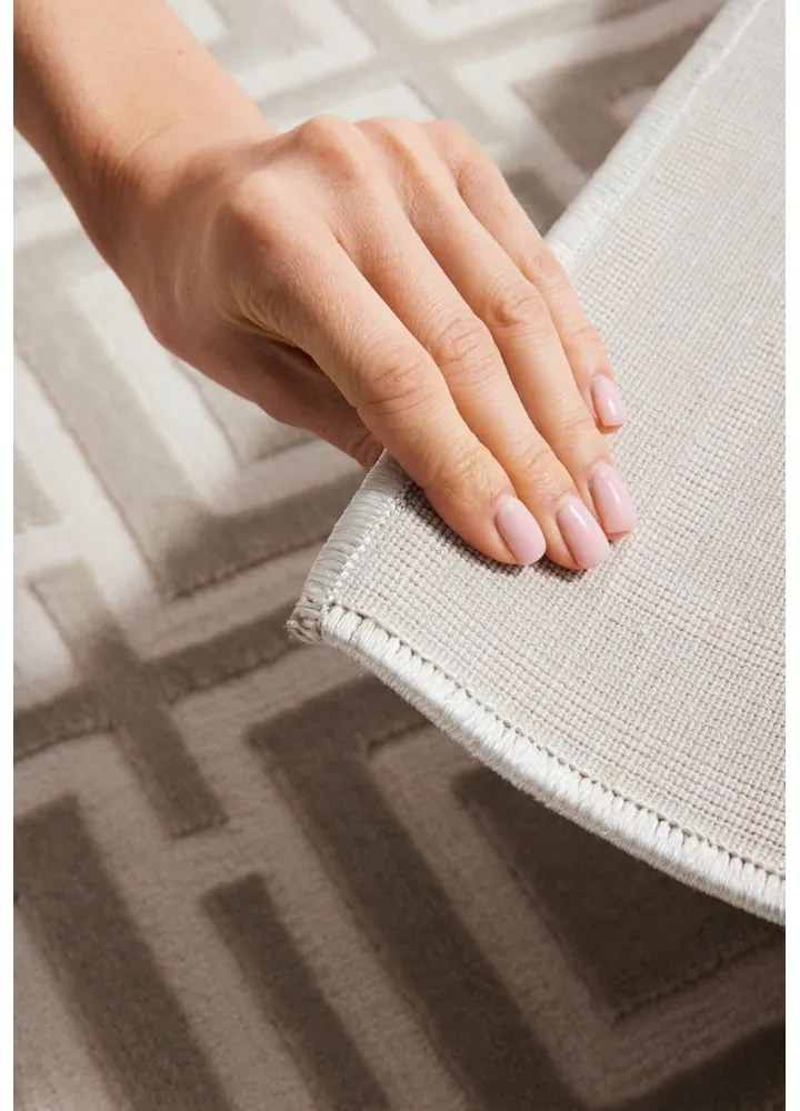 Covor crem 120x170 cm Perles Howlite – Elle Decoration