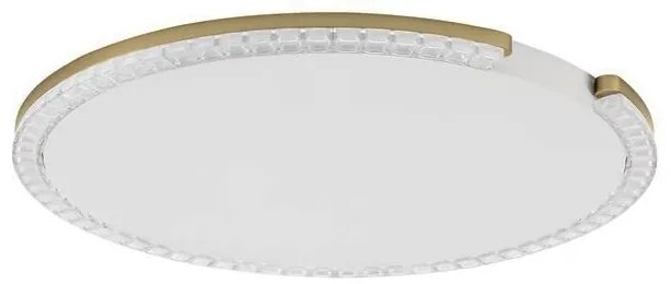 Plafoniera circulara aluminiu auriu GREAMY D-65cm