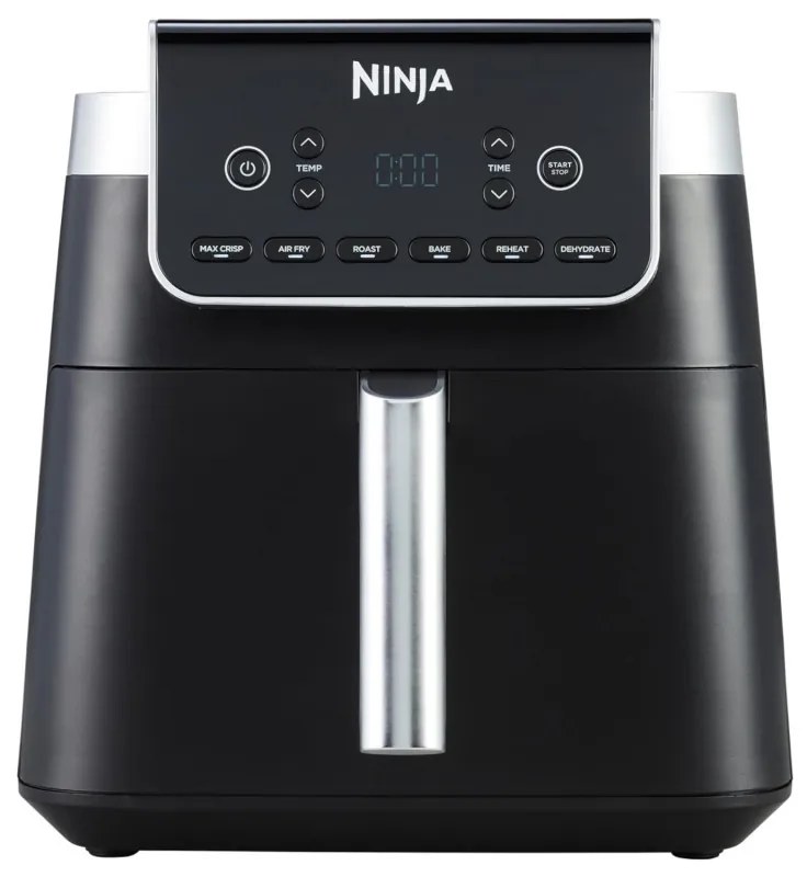 Friteuza cu aer cald Ninja Max Pro AF180EU, 2000W, 6.2 L, 1.2 kg, 40-240°C, 6 programe, Negru