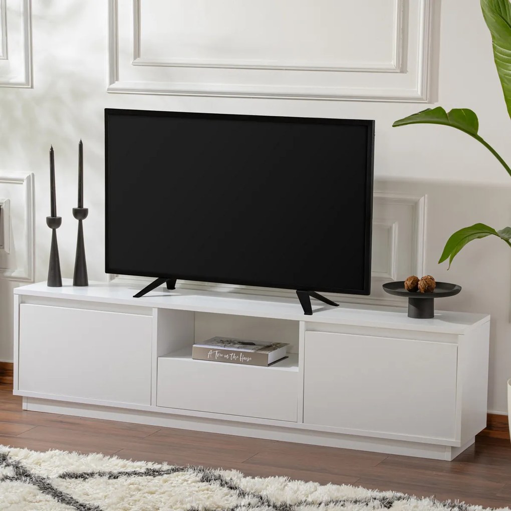 Masă TV Vanguard Natural White