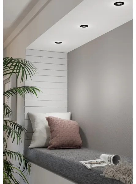 SET 3x corp de iluminat LED încastrat PENETO 1xGU10/2,8W/230V Eglo 900754