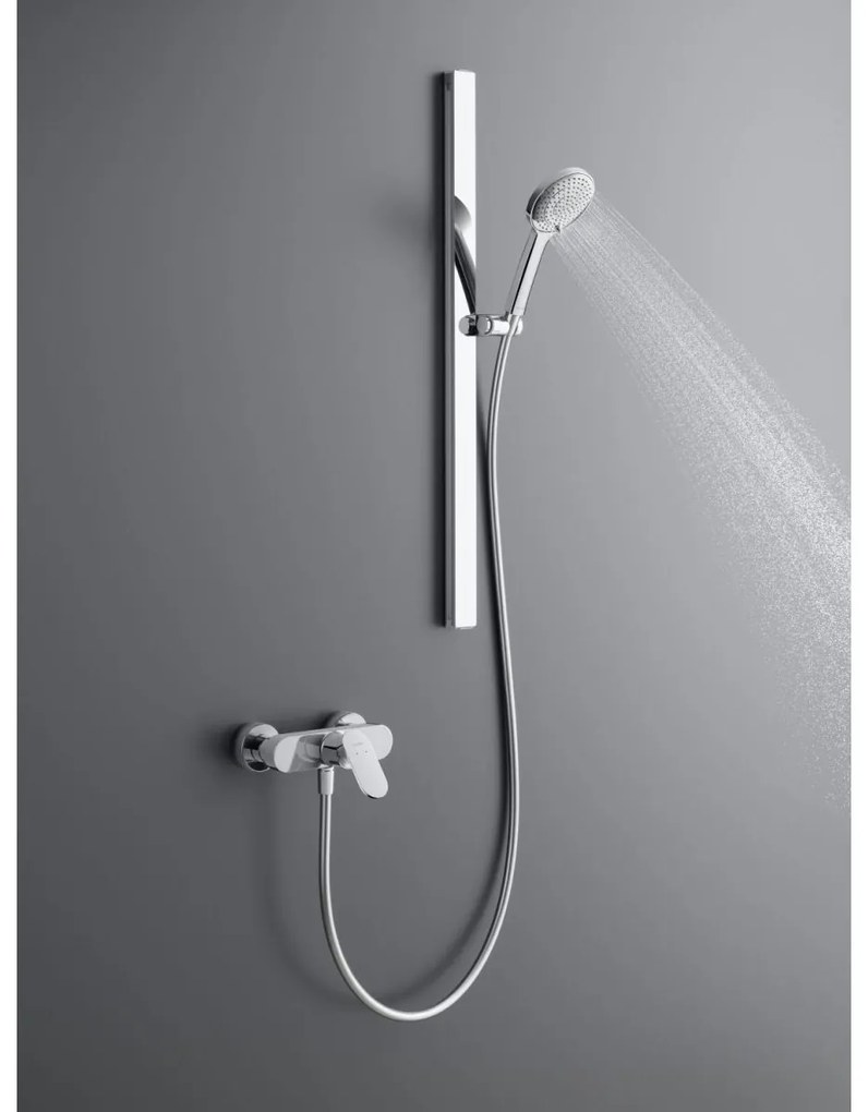 Duravit Wave baterie de dus perete crom WA4230000010