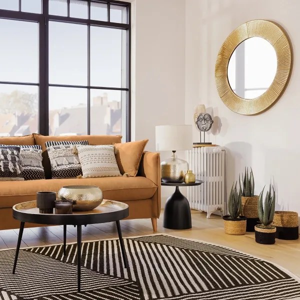 Oglindă de perete Atmosphera MILDA d. 90 cm