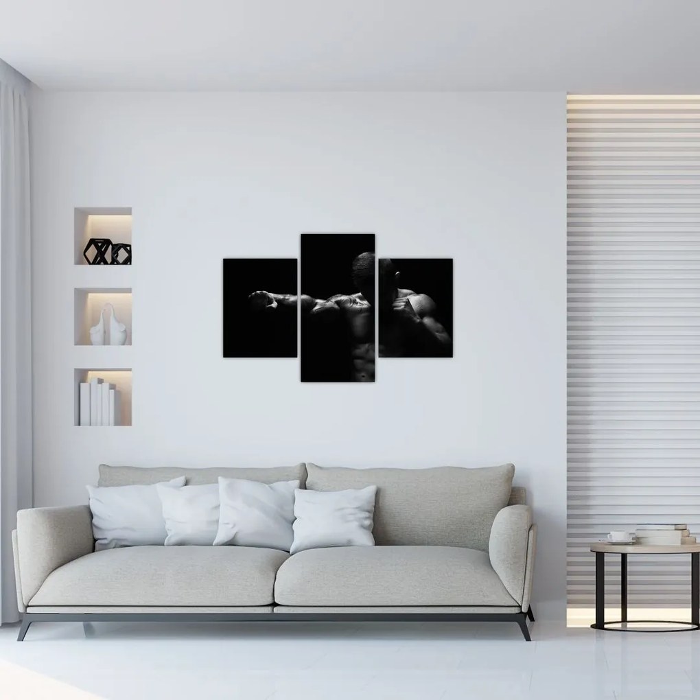 Tablou - Lovitura cu pumn (90x60 cm)