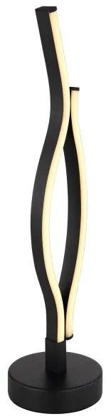 Lampă LED de masă GERONIMO LED/12W/230V negru Globo 67206T