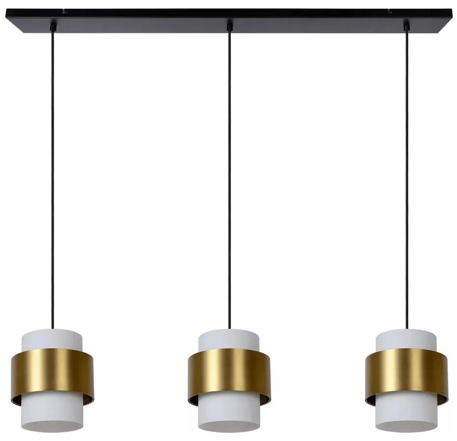 Lustră pe cablu Lucide 45497/03/02 FIRMIN 3xE27/40W/230V auriu