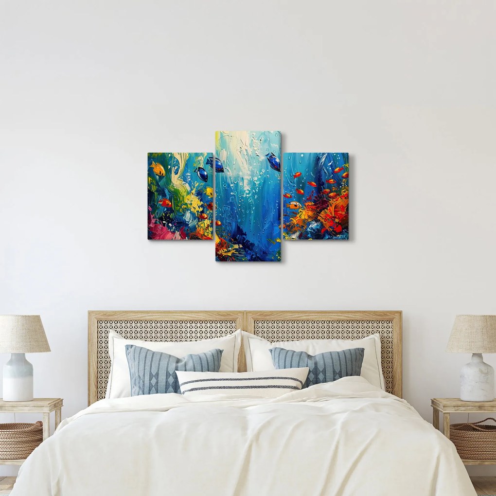 Tablou - Pictura lumii subacvatice (90x60 cm)