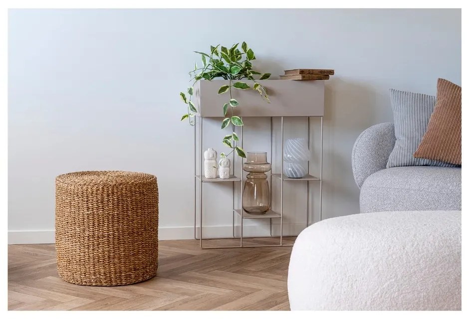 Veioză albă LED cu abajur din sticlă (înălțime 19,5 cm) Alton – House Nordic