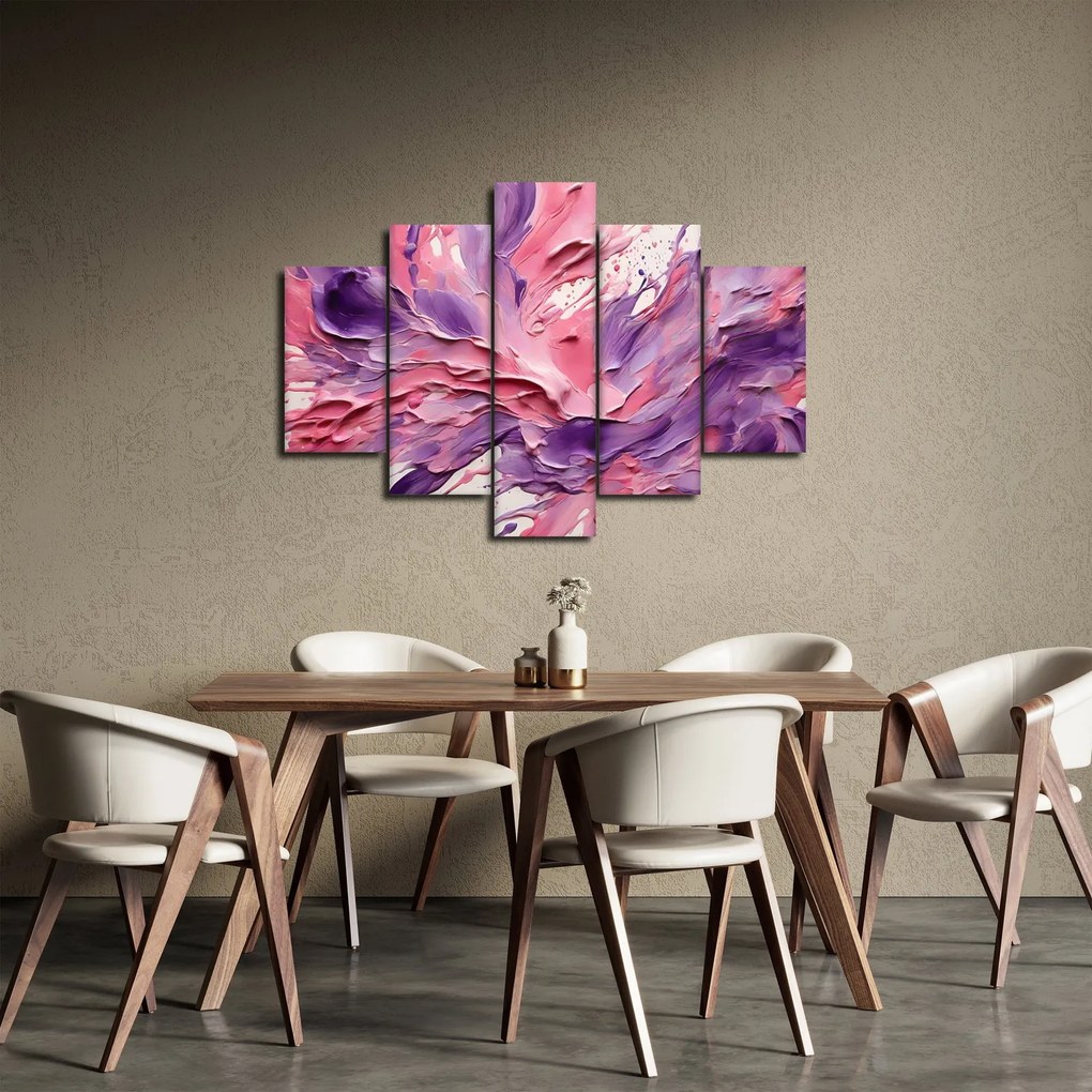 Tablou - Abstracție romantică (150x105 cm)