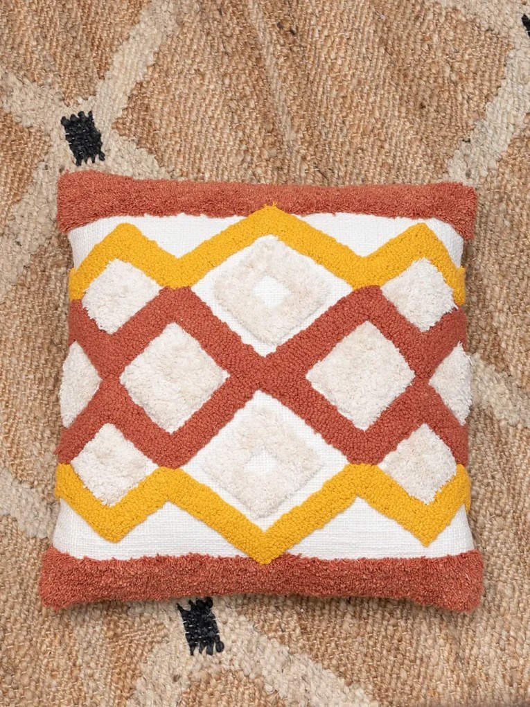Perna decorativa din bumbac, 45x45 cm, Wake