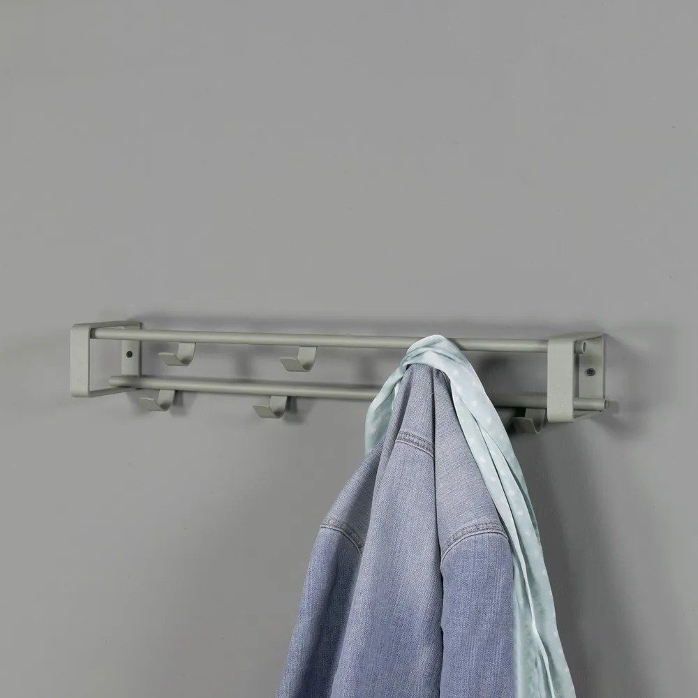 Cuier de perete verde prăfuit din metal 60 cm Rex – Spinder Design