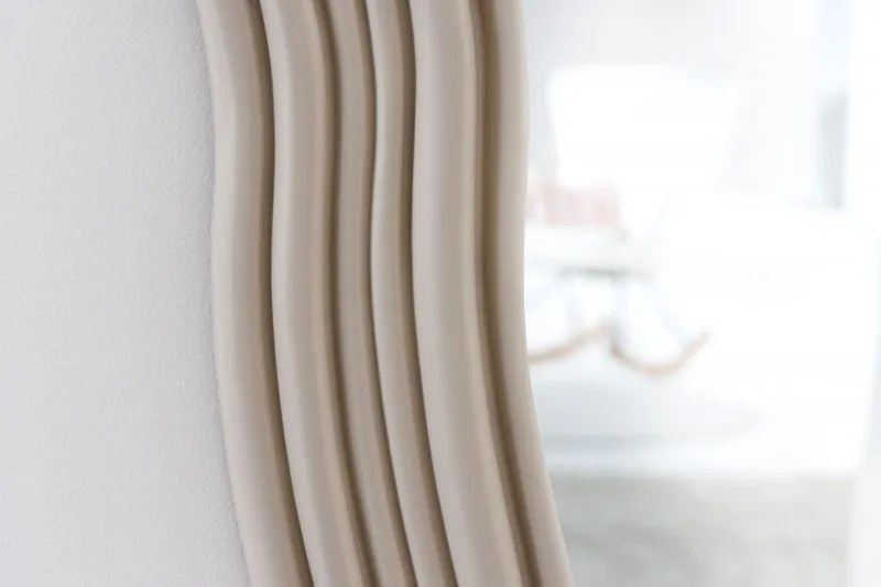 Oglinda de perete decorativa Alice II 100cm greige