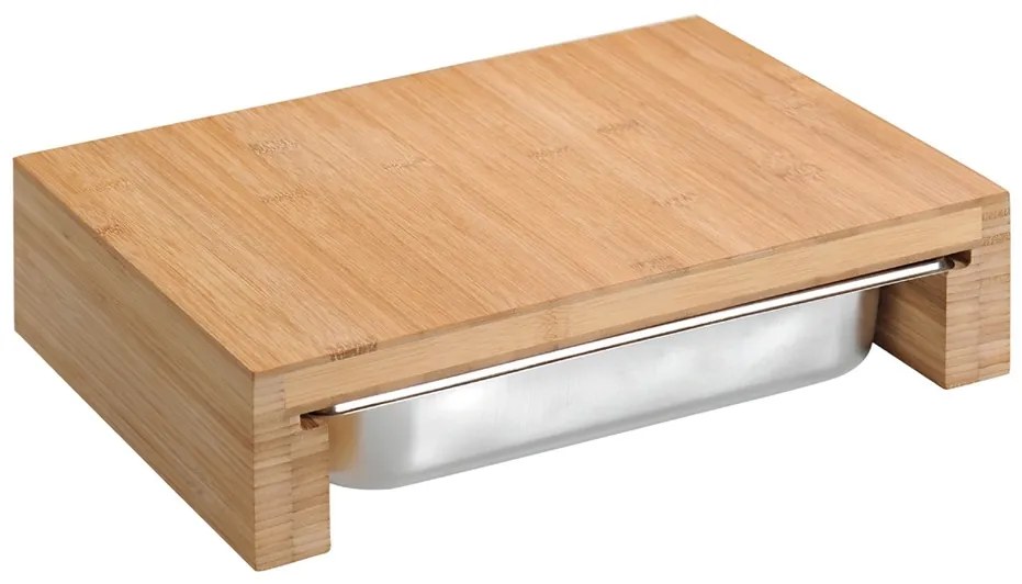 Kesper 58354 Tăietor cu tavă, inox, 37,5 x 27,5 x9,5 cm