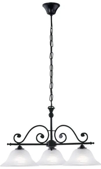 Lustră pe lanț Eglo 91005 MURCIA 3xE27/60W/230V