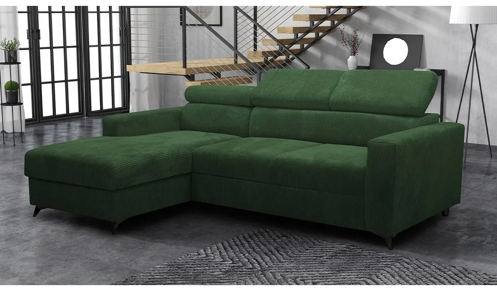 Colțar Laviosuna Premium (Verde închis) (cu sp. depozitare) (S). 1105141