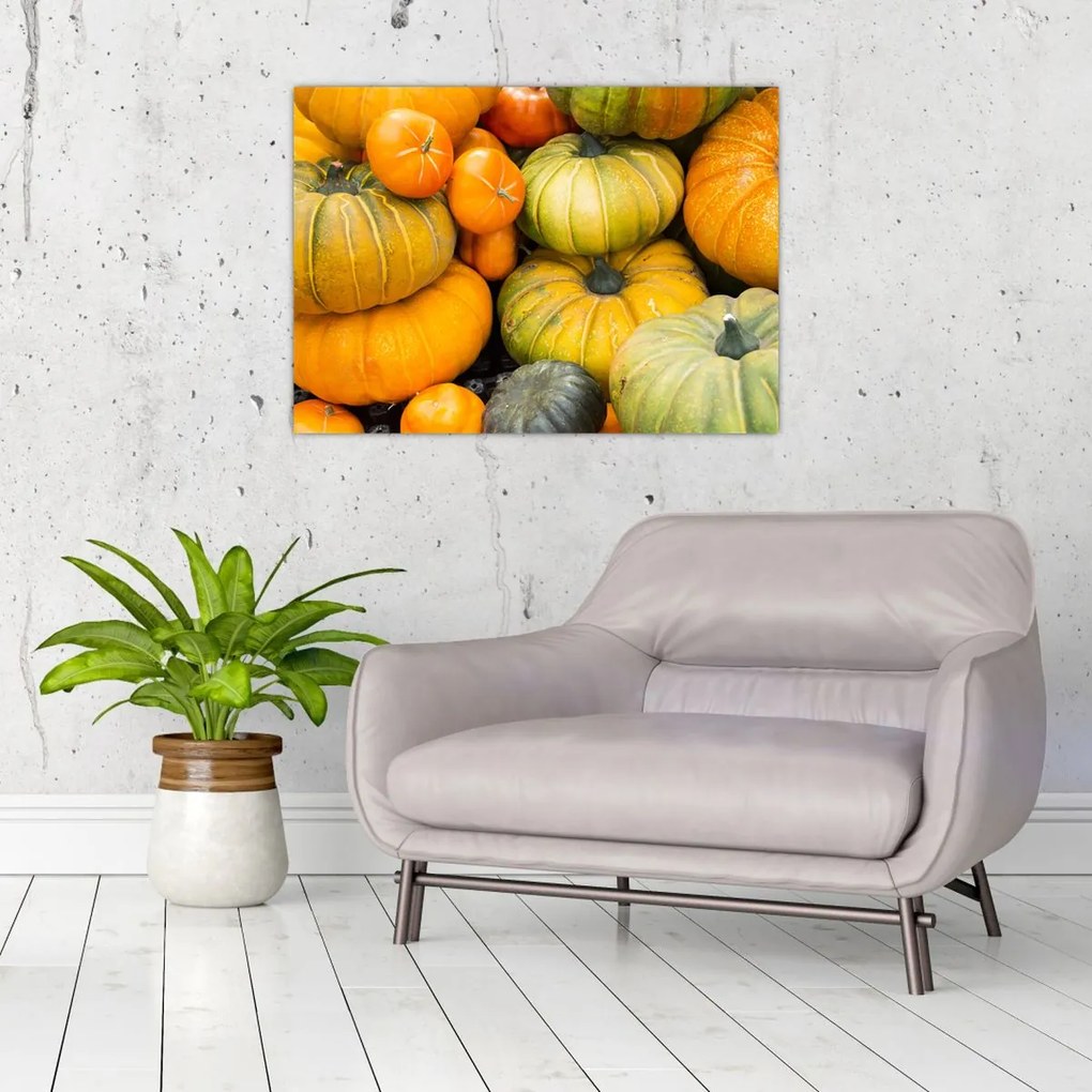 Tablou - Dovleac de toamnă (70x50 cm)