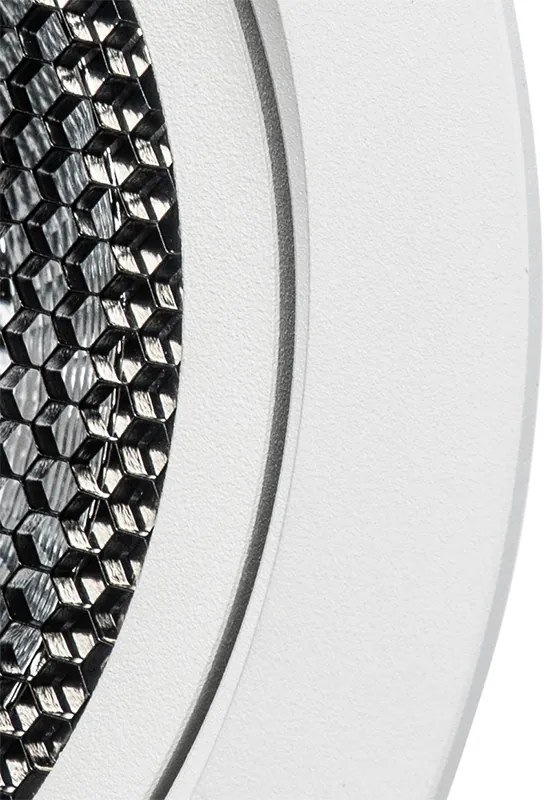 Spotlight modern îngropat alb reglabil - Coop 111 Honey