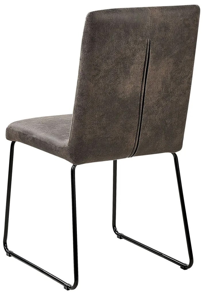 Set 2 buc. scaune pentru sufragerie Neville (gri închis). 1009891