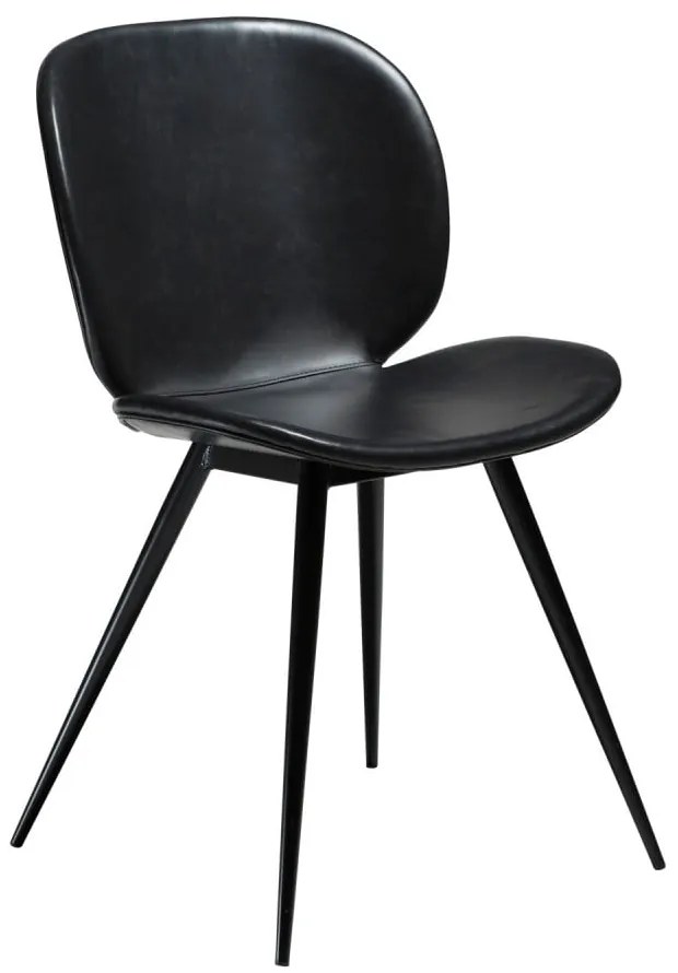 Scaun din piele artificială DAN-FORM Denmark Cloud, negru