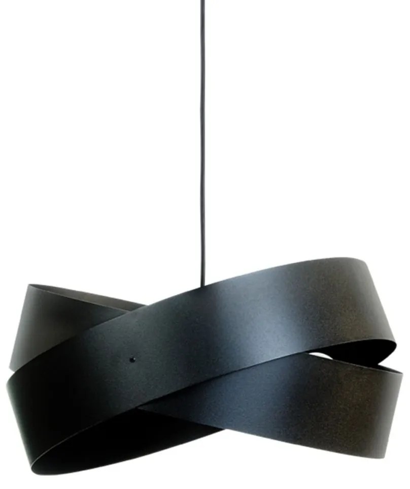 Pendul design modern Tornado II negru 50cm