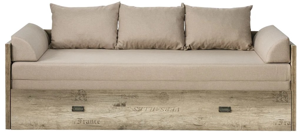 Pat extensibil 80 până la 160 cm Malcolm LOZ/80/160. Promo -18%. 798477