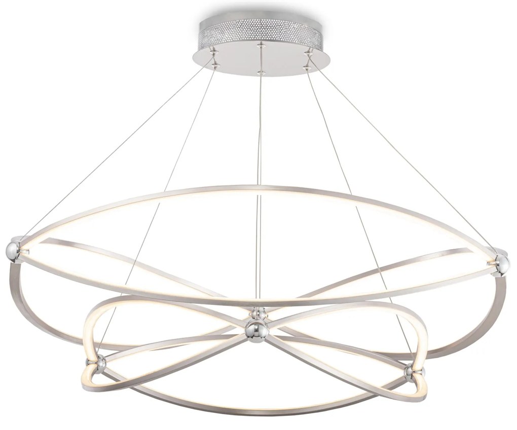 Suspensie Weave Maytoni Led, Nickel, MOD062PL-L103CH3K, Germania