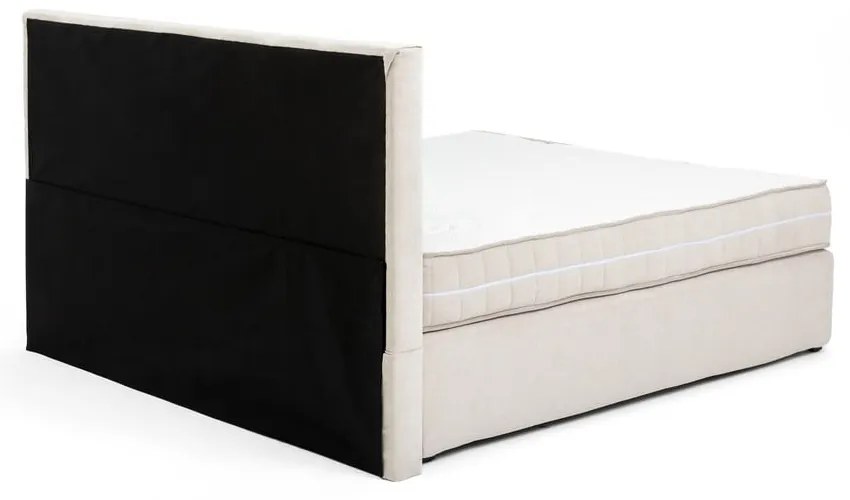 Pat boxspring bej 180x200 cm Olia Bold Line – Bonami Selection