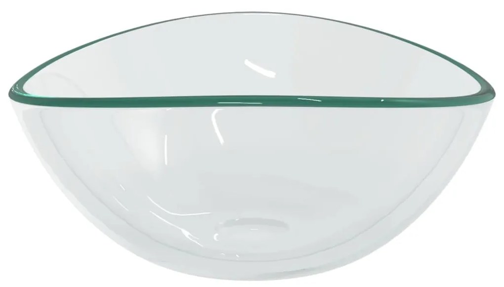Chiuveta, transparent, 54,5x35x15,5 cm, sticla securizata Transparent