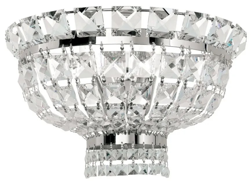 Aplica de perete cristal Swarovski AMBASSADOR crom