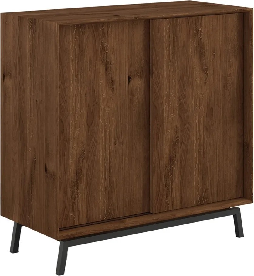 Comodă stejar masiv Bar Madison, 101 × 45 × 101 cm