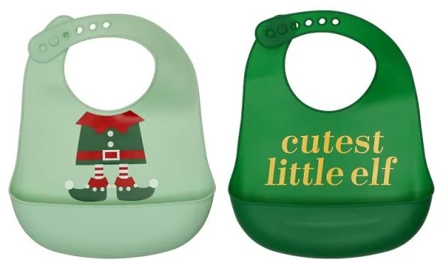 Set bavete din silicon Cute Little Elf - Pearhead