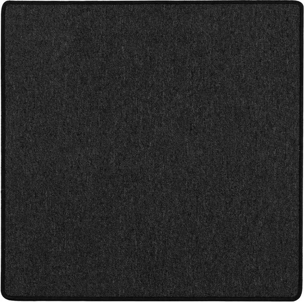 vidaXL Runner din covor Antracit 100 x 100 cm 100% polipropilenă